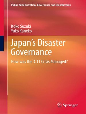 cover image of Japan's Disaster Governance